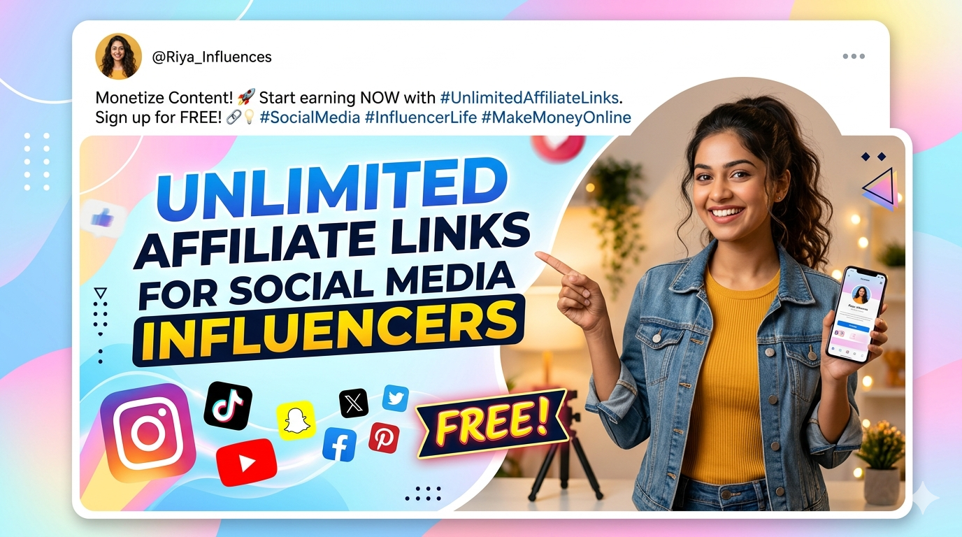 Influencer Profile Dashboard Preview